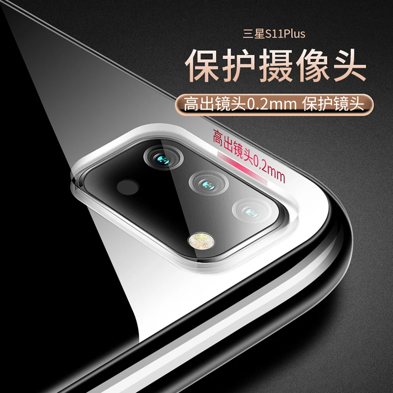 Ультратонкий Прозрачный мягкий ТПУ чехол для Huawei Honor 20 Pro тонкая защитная задняя