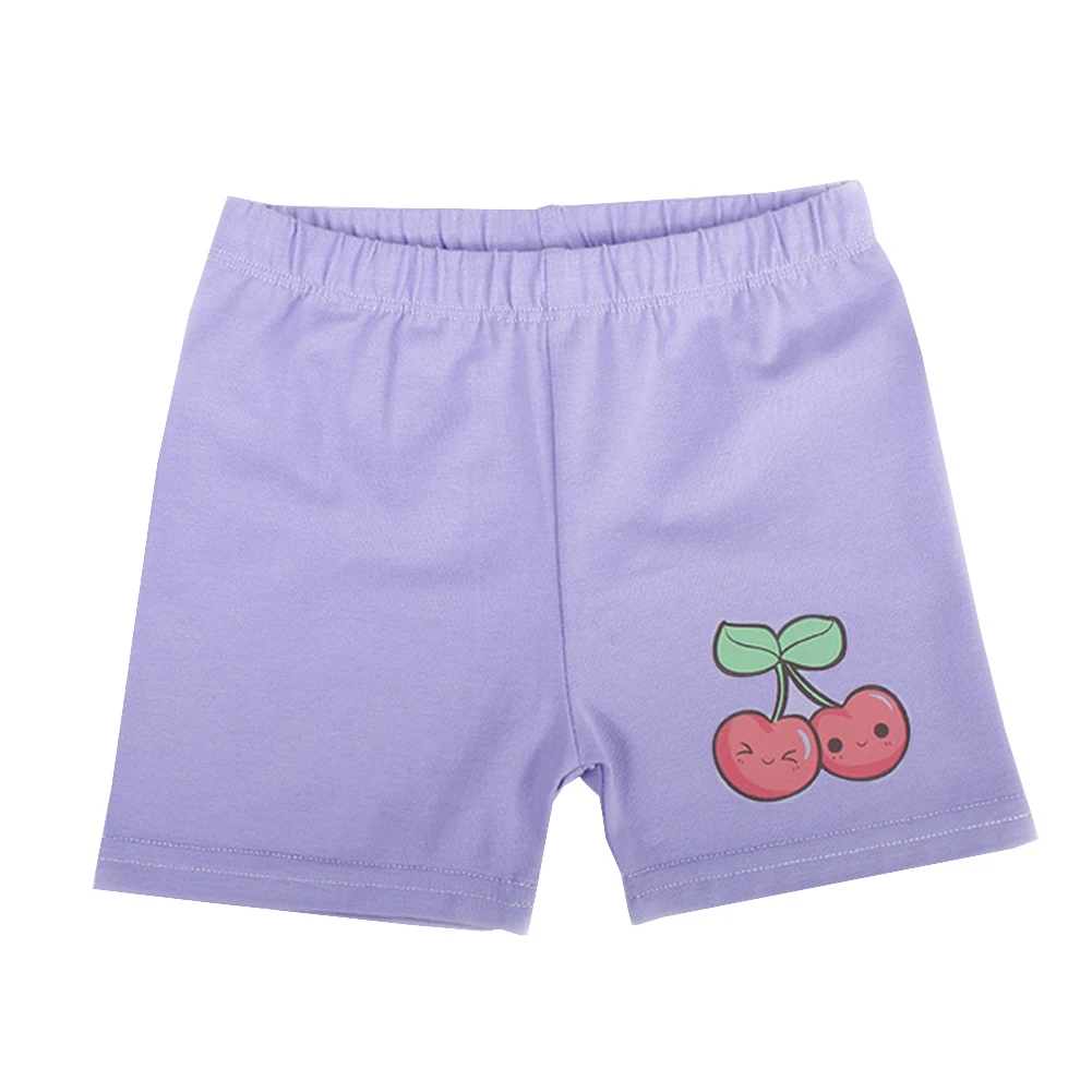 

Baby Girls Underwear Toddler Clothes Child Safety Pants Girls Cotton Boxer Briefs Girl Kid Panties Cherry Shorts Anti-Light