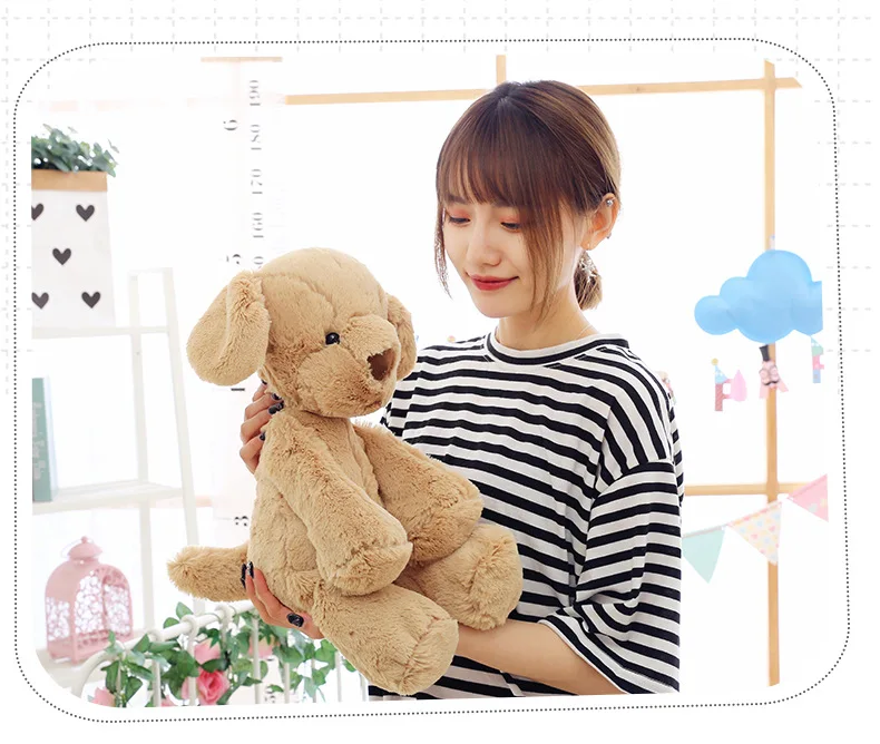 Стиль Бонни Гоу Кукла мультфильм Adorkable Короткие Плюшевые ботинки грусть Набивная игрушка собака для детей подарок на день рождения