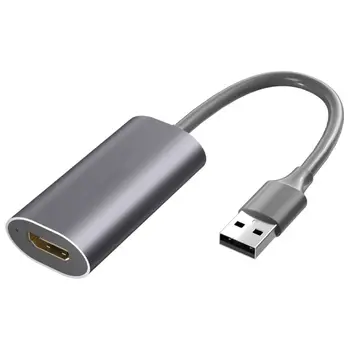 

USB2.0 Video Capture Card 1080P Recorder Video Live Streaming Game Video Real Time Streaming for Wii PS4 NS