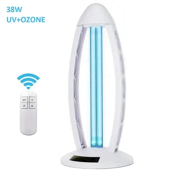 

Remote Control UVC Sterilizer Household Lamp Ultraviolet Germicidal Lamp UV Ozone Disinfection Light 38W 110V 220V