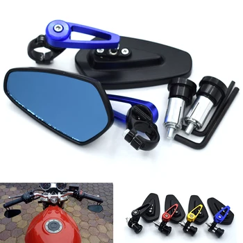 

Universal Motorcycle Rearview Mirror 7/8 "22mm Handlebar Moto mirror for BMW K1300 K1200R K1200S R1200R R1200S R1200ST R1200GS