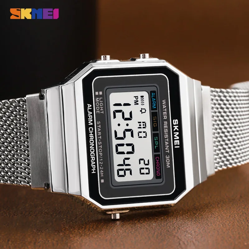 skmei slim watch