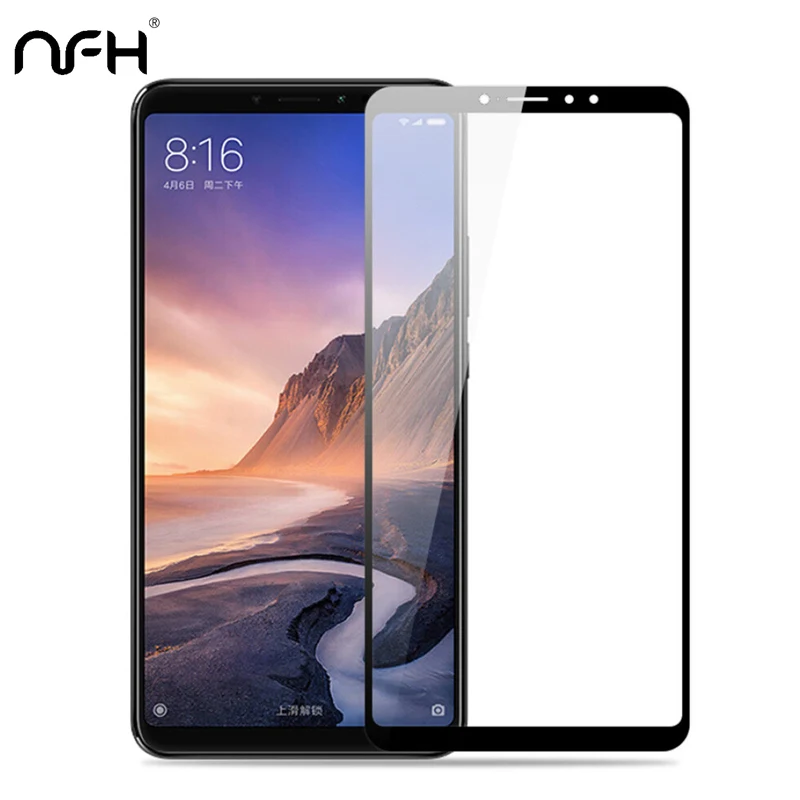 Защитное стекло с полным покрытием для Xiaomi Max 2 3 шт. Mix 2S Redmi Note 4 4X 4A закаленное 5X