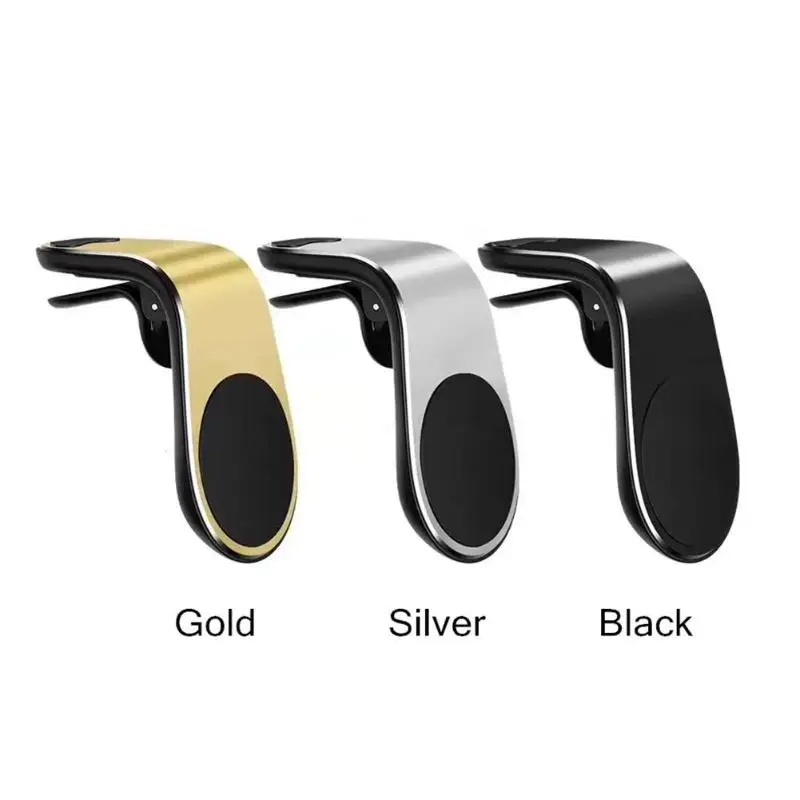 Металлический магнитный автомобильный держатель для телефона Rock iPhone Samsung Xiaomi 360