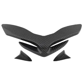 

Front Headlight Headlamp Upper Cover Beak Nose Cone Extension Top Cover Carbon For KAWASAKI Z 900 Z900 ZR900 2017 2018 2019 2020