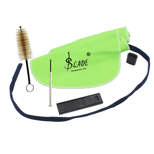Kit De Nettoyage 3 Brosses Pour Trompette - Pour Embouchure, Tubes Courts Et Longs, Entretien D'instrument