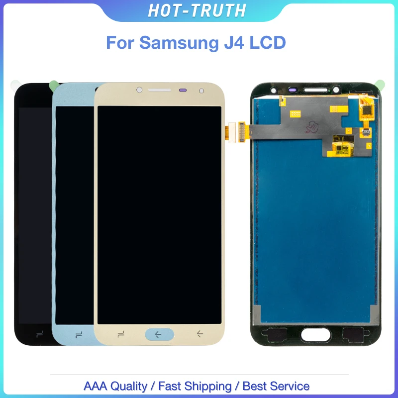 ЖК-дисплей 10 шт./лот для Samsung Galaxy J4 2018 J400 J400F J400H J400P J400M J400G/DS с сенсорным экраном и