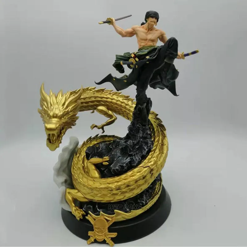 35 см аниме one piece кимоно Roronoa Зоро дракон битва форма фигурка куклы игрушки ПВХ фигурка Коллекционная модель игрушки подарок