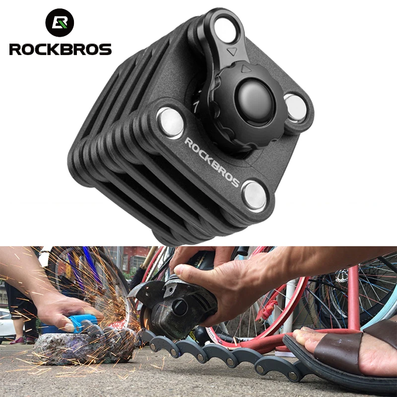 foldable bike lock