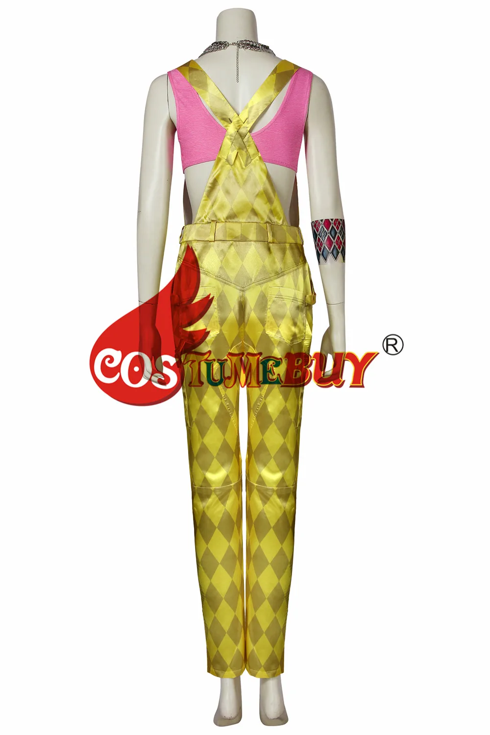 CostumeBuy Бэтмен хищные птицы и Фантастическая эмансипация одного Harleen Quinzel Quinn девушка косплей костюм на заказ