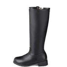 Рыцарские сапоги высокие сапоги зимние женские сапоги до колена осенние туфли большие размеры 34-48