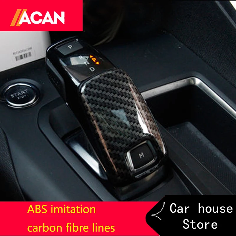 Роскошный чехол для переключения передач подходит для ≥geot3008 3008 GT ABS имитация углеродного волокна