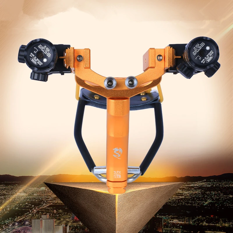 PROD 1005001295445338 New Laser Aiming Slingshot Powerful Outdoor
Hunting Shooting Sport Rubber Band Launch Powerful Slingshot With Arm
Drag Slingshot