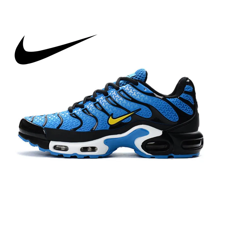 Pаспродажа NIKE AIR MAX PLUS TN Мужская дышащая беговая Обувь Спортивная, кроссовки на шнуровке платформа KPU материал теннис 40 45