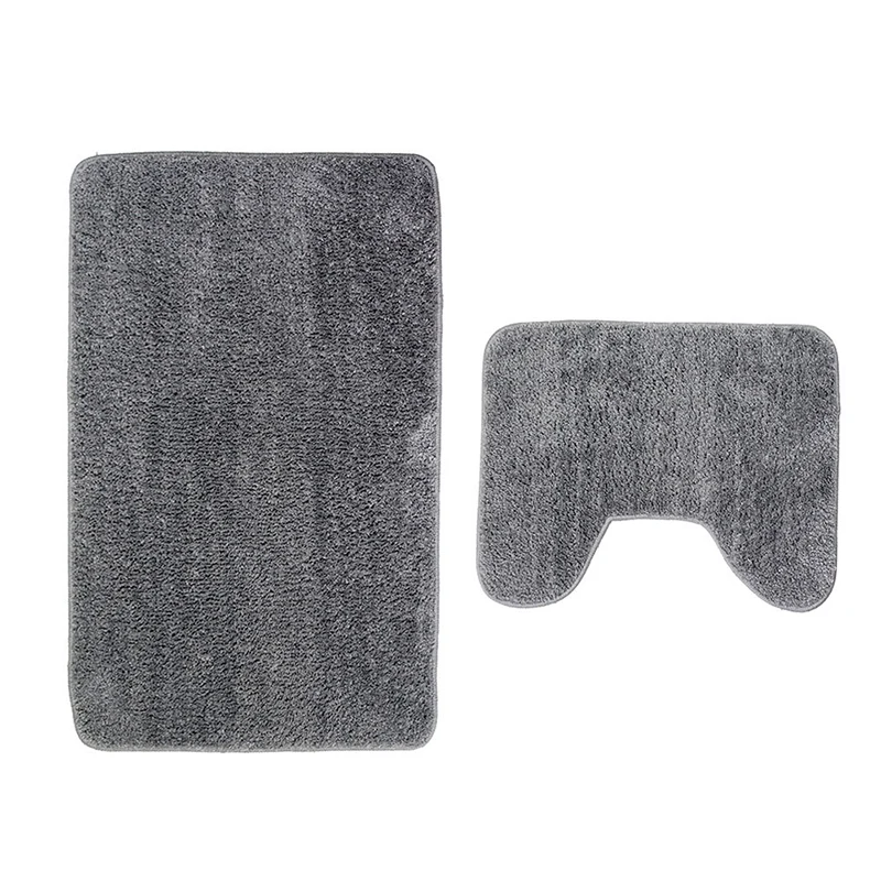 Нескользящие коврики для ванной, ковры, крышки для унитаза, водопоглощающие домашние противоскользящие изделия для ванной комнаты и душевой ноги, напольные коврики
