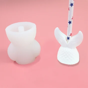 

Straw toppers Silicone Mold DIY Epoxy Mould fondant molds cake decorating tools chocolate gumpaste mold fondant tools soap mold