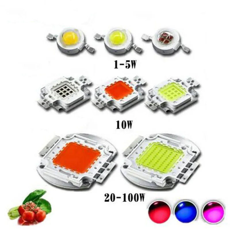 Светодиодный чип полного спектра высокой мощности 395NM 365NM led1W 3W 5W 10W 20W 30W 50W