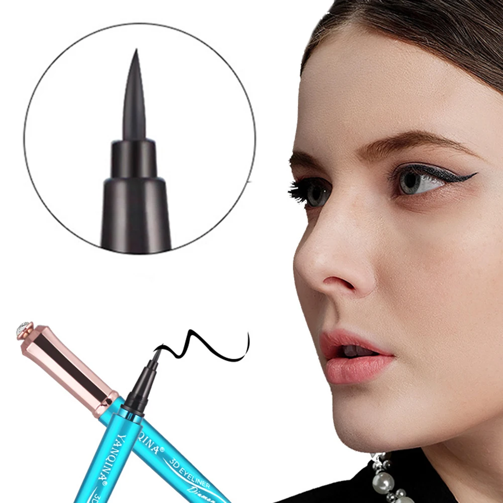 High Quality Matte Perfect Long Lasting Waterproof Liquid Black Eyeliner Pencil Quick Dry Eye Liner Makeup CosmeticsEye Makeup High Quality Matte Perfect Long Lasting Waterproof Liquid Black Eyeliner Pencil Quick Dry Eye Liner Makeup CosmeticsEye Makeup