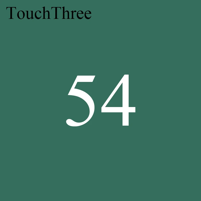 54 Touchthree на выбор, Цветной Художественный маркер на спиртовой основе, двойная головка, маркерная кисть для рисования, ручка для художника, школьные товары для рукоделия - Цвет: 54