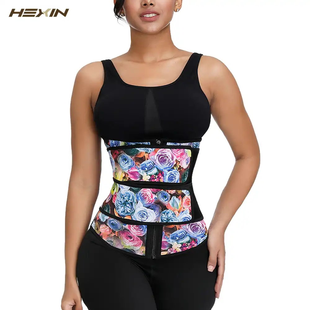 double belted waist trainer