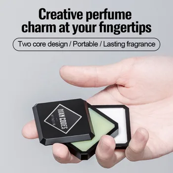 

2 Kinds of Alcohol-free Magic Solid Perfume for Unisex Long-lasting Fresh Perfumes Body Deodorant Solid Perfume