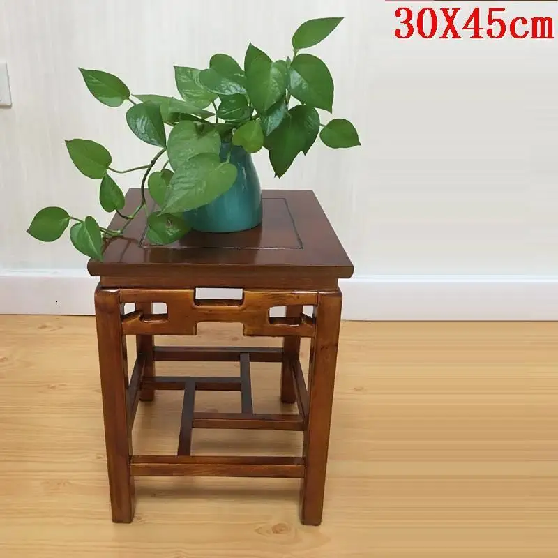 Number 4 Saksi Standi Decorativa Madera деревянные полки для Estanteria Escalera Balkon завод полка напольная Dekoration цветок стенд - Цвет: Number 4