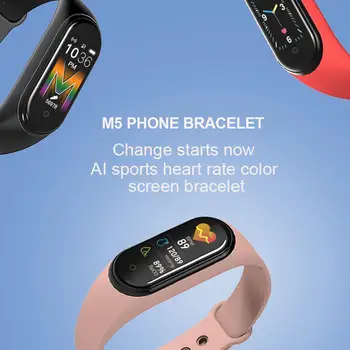 

M5 Bluetooth Sport Smartband Fitness Tracker Call Smart Pressure Blood Men Monitor Heart Smart Women Wristband Watch Rate Z2K6