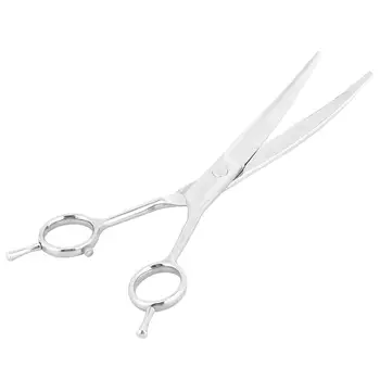

7 Inch Hairdressing Curved Scissor Bend Up Cut Hair Styling Tools Hair Salon Accessories for Barber Shop Pet Hair DIY Craft