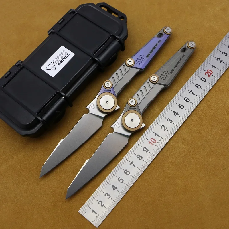 NOC MT-08 Тактика Складной нож MRBS шарикоподшипник M390 лезвие титановая ручка Кемпинг Охота Открытый выживания Ножи EDC инструменты