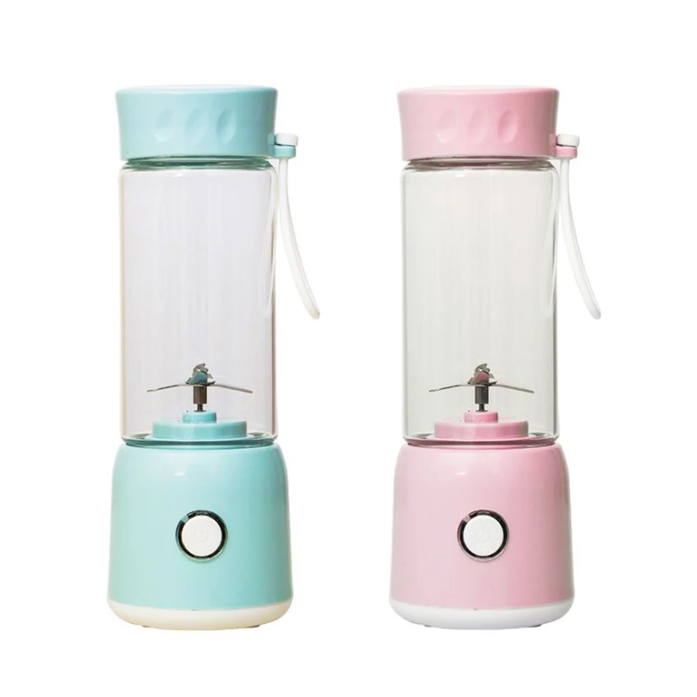 400 мл, портативный блендер для сока, USB соковыжималка, чашка, Многофункциональный миксер для фруктов, шесть лезвий, миксер, смузи, бутылочка для детской еды, домашняя