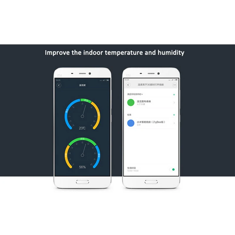 Датчик влажности Xiaomi Mijia для автоматизации умного дома датчик zigbee domotica domotique