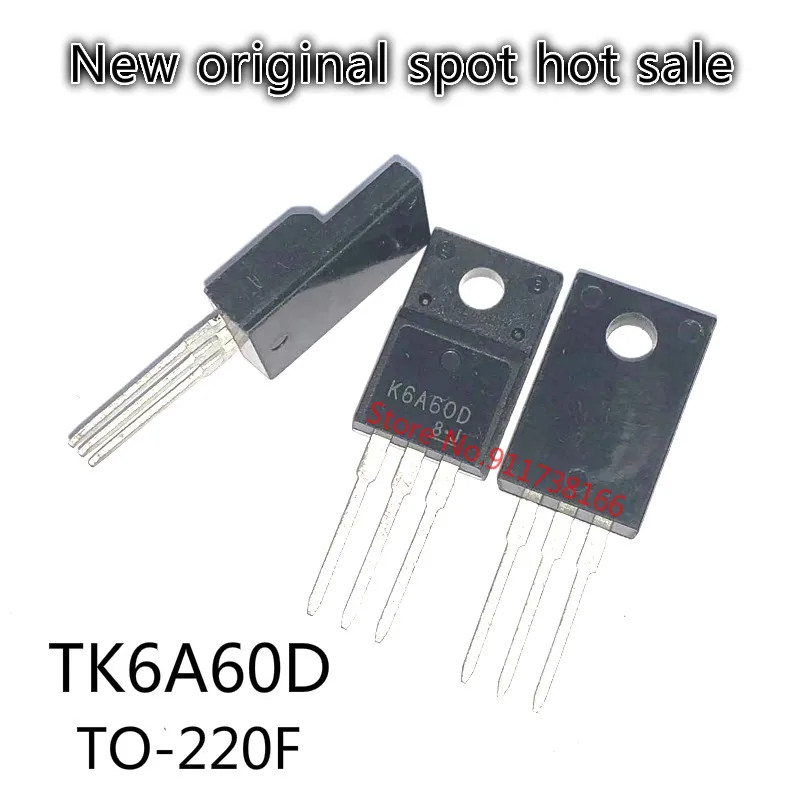 10 шт./лот K6A60D TK6A60D TO-220F 600V 6A новый спот Лидер продаж | Электронные компоненты и