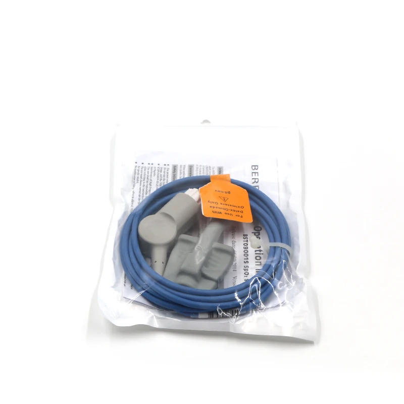 BERRY многоразовый датчик Detax 10 контактов spo2 3 м