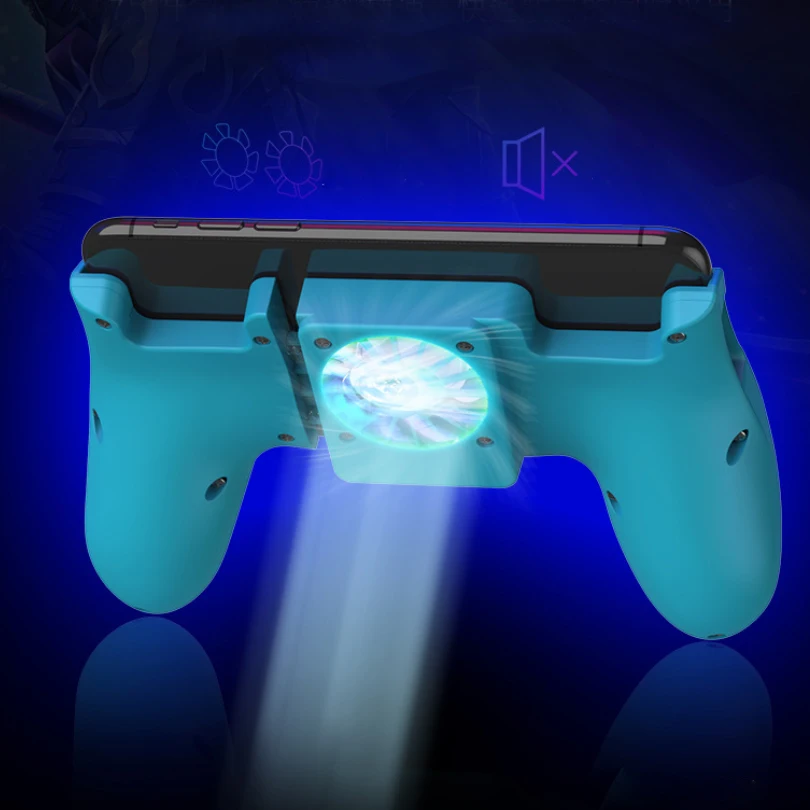 PUBG Game Controller Gamepad Metal Trigger Shooting Free Fire Joystick For IOS Android Mobile Phone