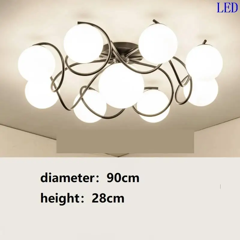 Teto luminaria plafoniera светильник потолок moderne лампа с плафоном plafonnier для гостиная lampara де techo потолочный