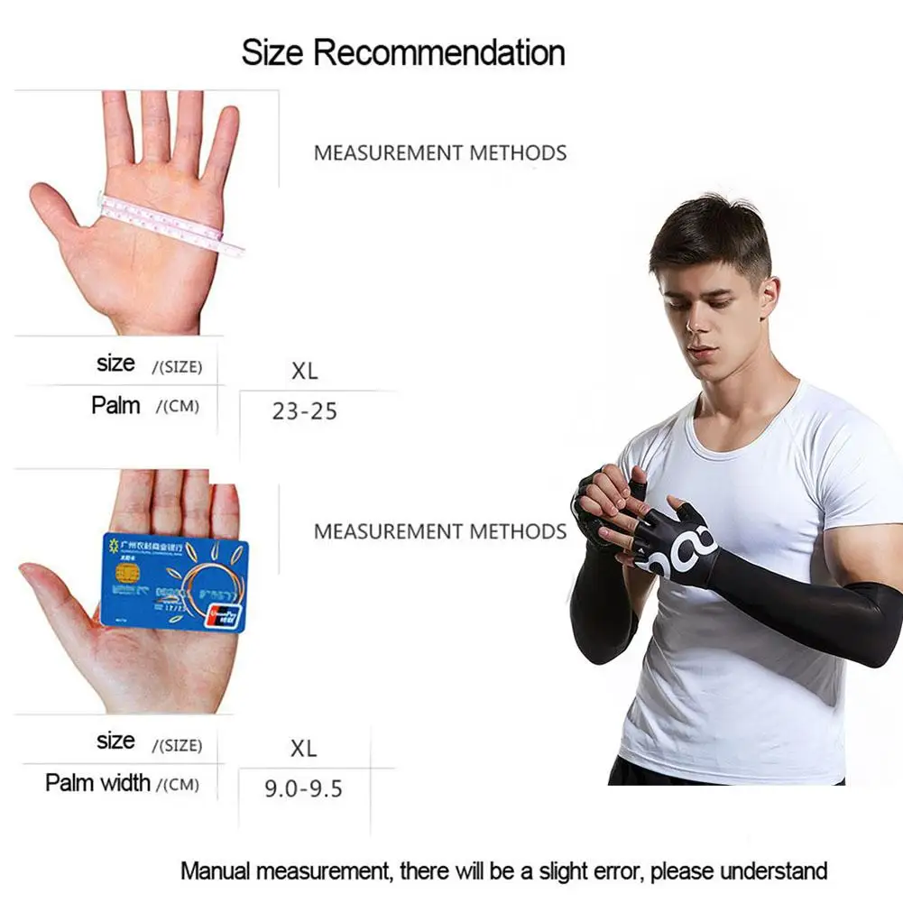 Arm Sleeves UV Protection Cooling Sleeves Sunblock Protective Gloves Long Cover for Running Golf Cycling Breathable Arm Sleeves