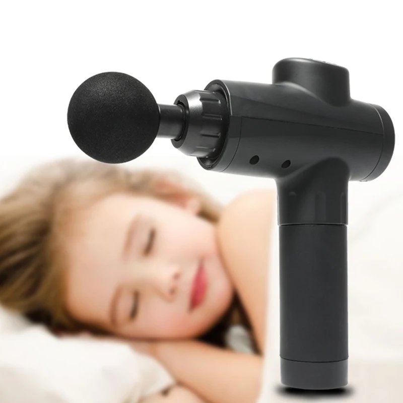 Muscle Massage Gun Deep Tissue Pure Wave Percussion Body Fascia Gun Massager Muscle Gun Body Relaxation Pain Relief Massager