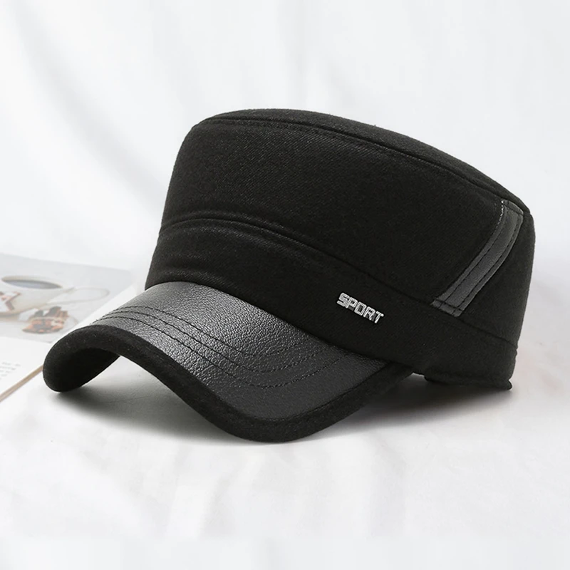 

2020 Winter New Outdoor Warm Ear Protection Middle-aged And Elderly Cap