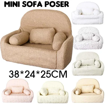 

Infantil Photography Props Posing Mini Sofa Chair Decoration Fotografia Accessories Studio Shooting Props
