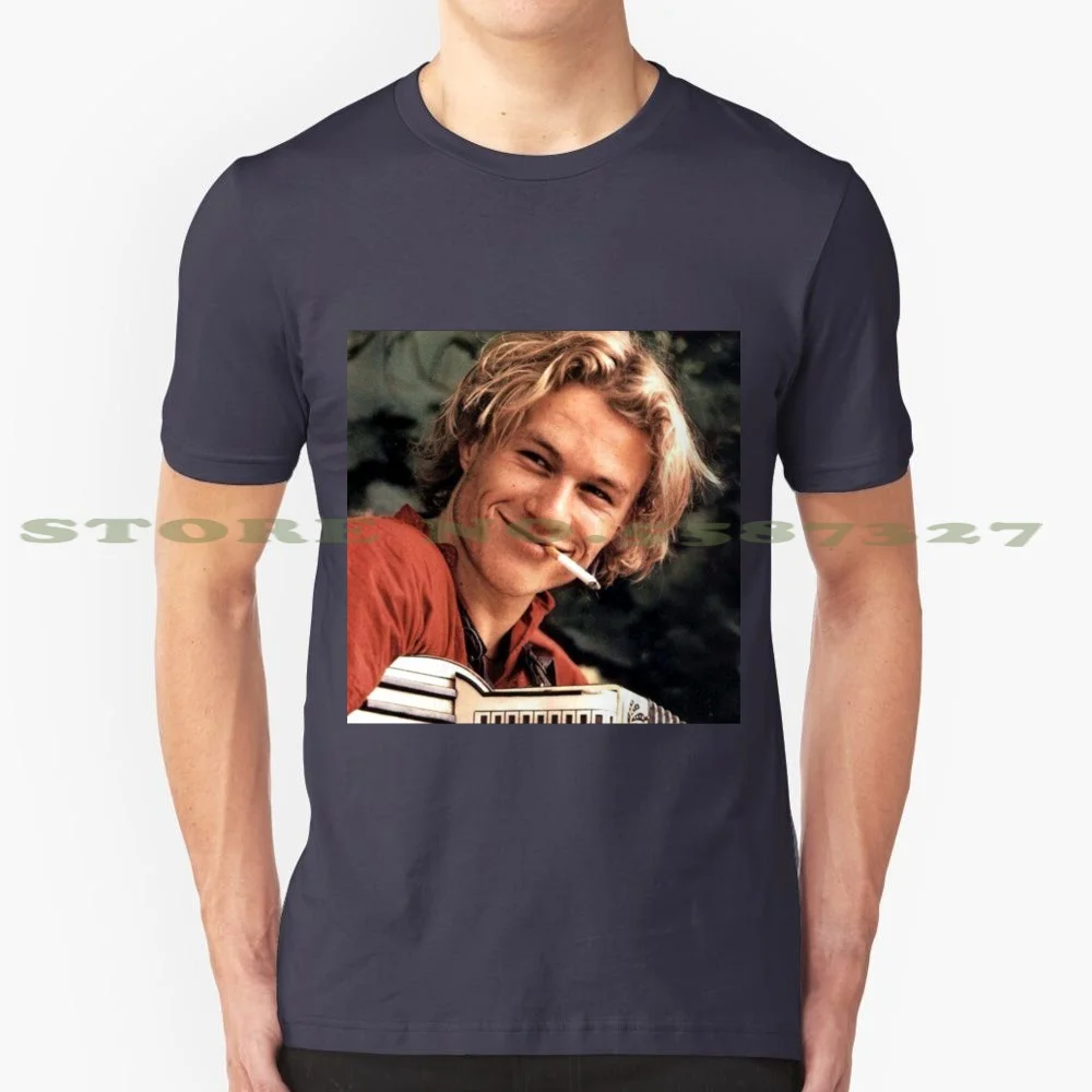 Heath Ledger Maglietta Bianca Nera Per Uomo Donna Heath Ledger Heath Ledger Joker The Dark Knight The Joker Movie Brokeback