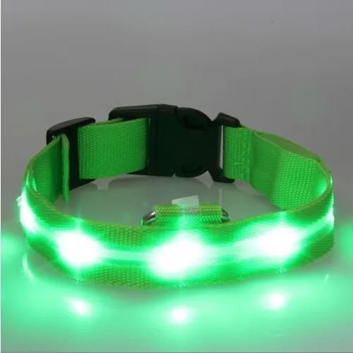 Pet LED Dog Collar Night Safety LED Flashing Glow LED Pet Supplies Dog Cat Collar Small Dogs Collars