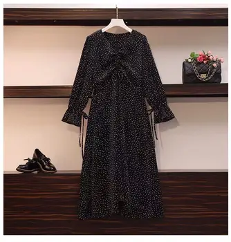 

A9281-2020 dress autumn and winter new slim skirt