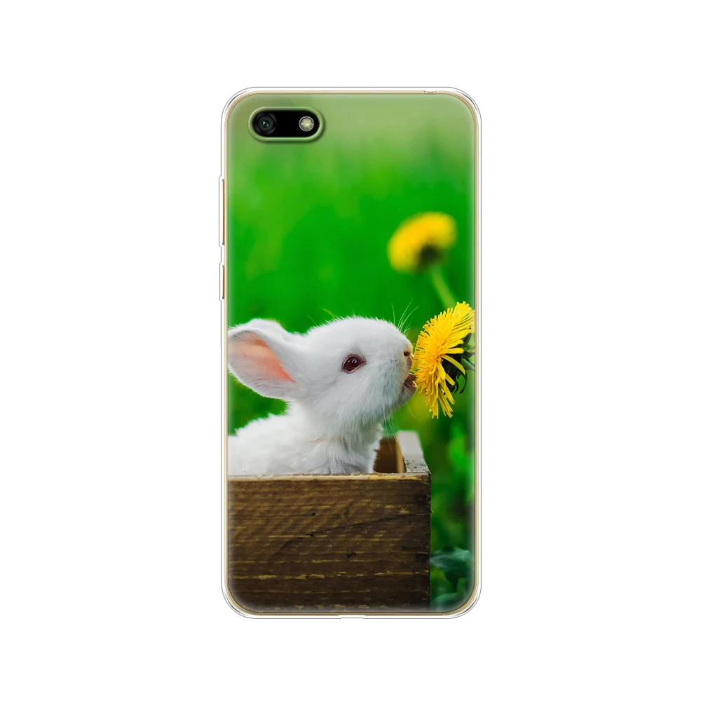 Силиконовый чехол для телефона Huawei Honor 7 S 5 45 дюйма Мягкий ТПУ различные Чехлы