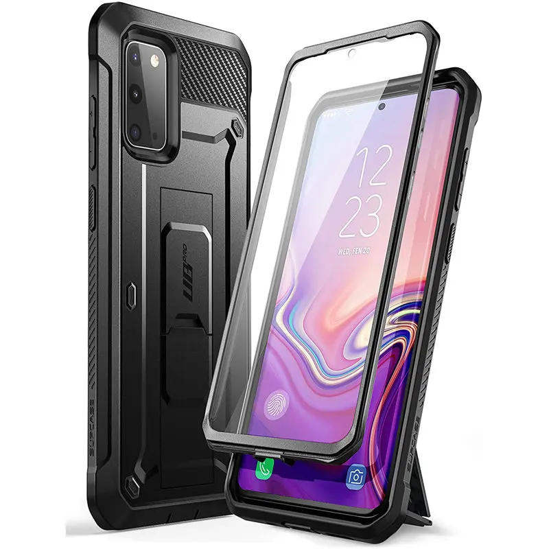 

For Samsung Galaxy S20 5G Case (2020 Release) SUPCASE UB Pro Full-Body Holster Cover WITH Built-in Screen Protector & Kickstand