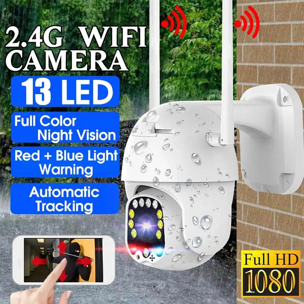 5xzoom дом Камера 1080 P, HD, Wi-Fi, Камера s IP66 Водонепроницаемый Беспроводной Смарт Секьюрити, Камера с 13 светодиоды Камера для дом для домашних животных