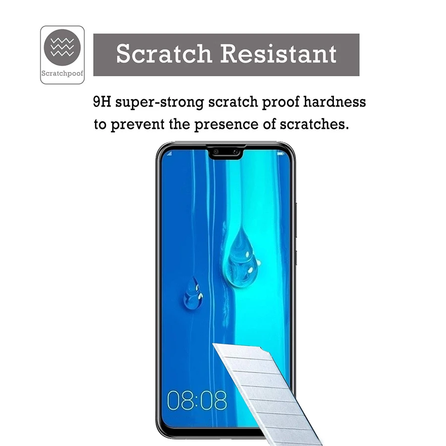 Защитное стекло с полным покрытием для Huawei Mate 20 Lite P Smart 2019 P20 P30 защита экрана Nova 3i Y6