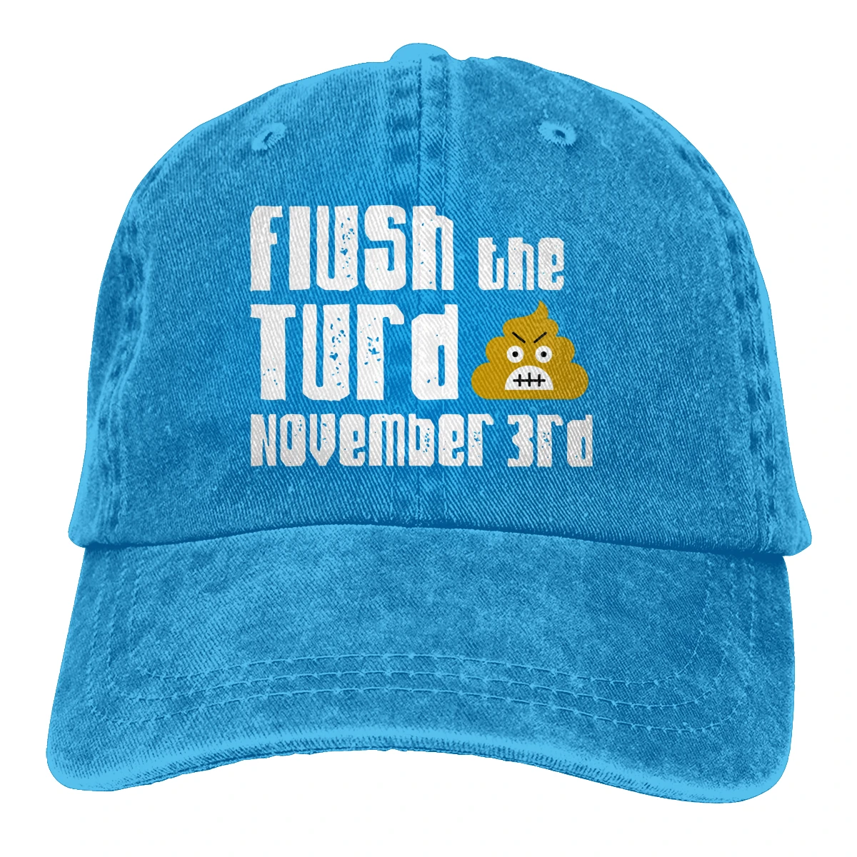 3 ноября Trump Casquette черные унисекс Мужские Женские джинсовые бейсболка с ремешком кепки Регулируемая шляпа для гольфа папа