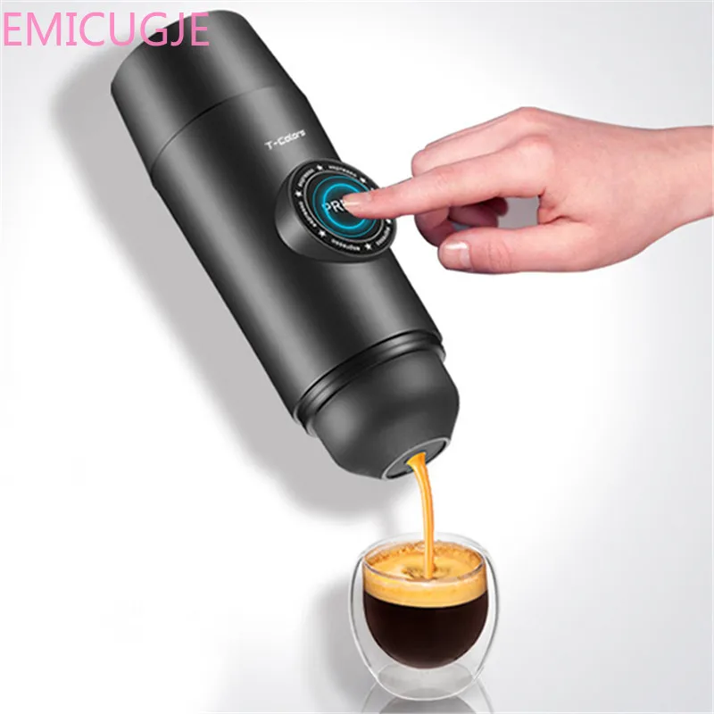  Coffee Machine Mini Espresso Coffee Capsule Cup T-Colors CF-1701 Mini Concentrated Portable Electri