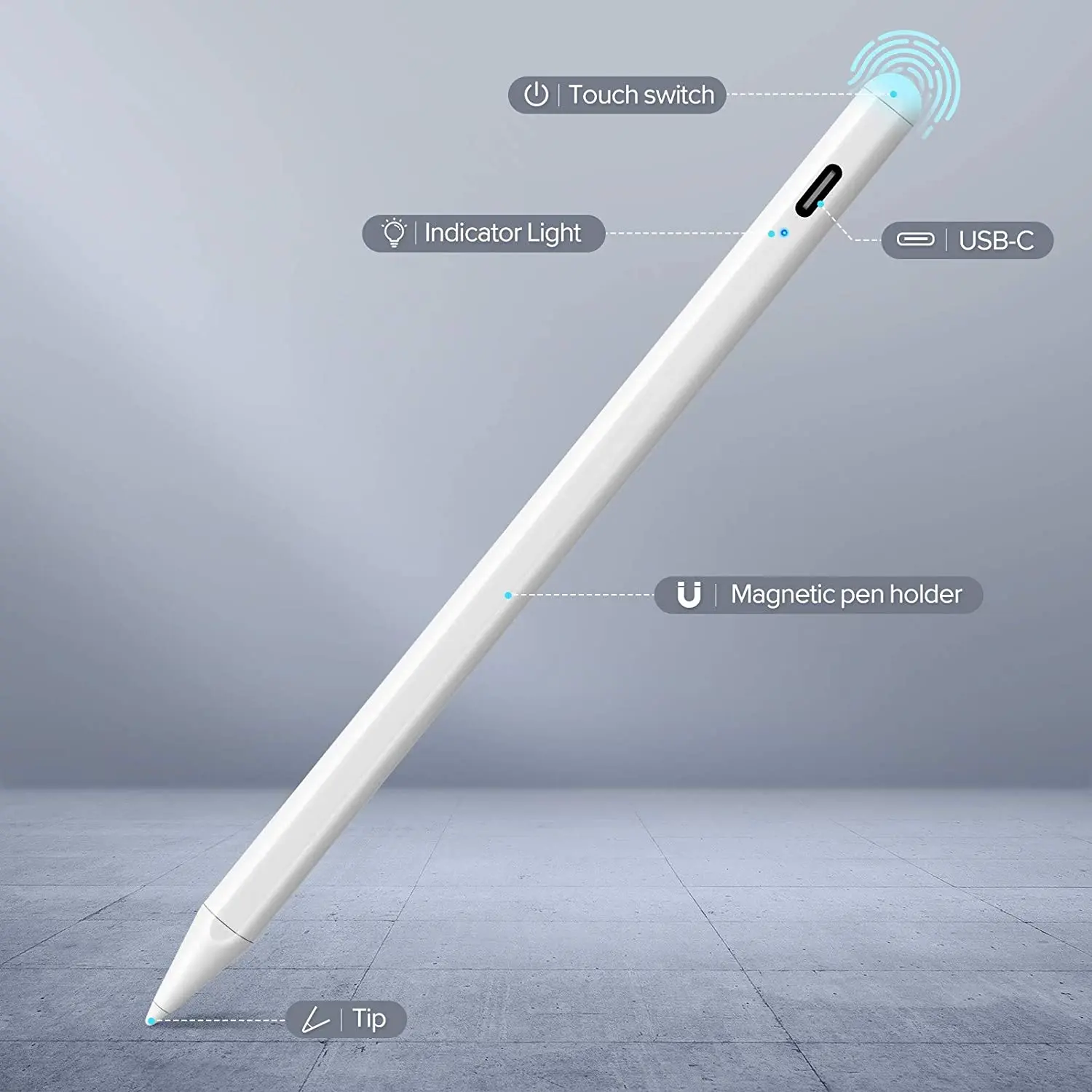 Для Apple Pencil 2 с Палм отказ от наклона чувствительность активный стилус для iPad Pro 11 12